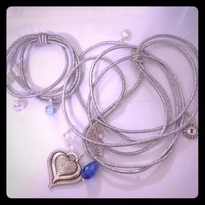 Homemade bracelet and necklace!